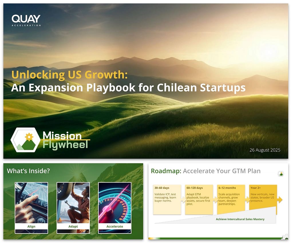 Slide preview: Unlocking US Growth: An Expansion Playbook for Chilean Startups